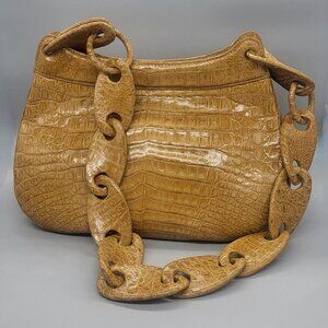 Nancy Gonzalez Crocodile Shoulder Bag